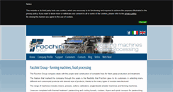 Desktop Screenshot of facchinigroup.com